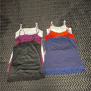 Maurice’s/CATO Lace Trim Cami Bundle, Size S, Layering Tank Top Lot, Camisole